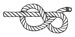 28+ Collection of Figure Eight Knot Drawing | High quality, free ...