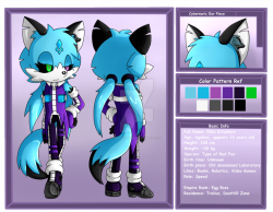 Nika the Fox - Reference and Bio by NicoleCossack on DeviantArt