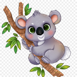 Koala Cartoon clipart - Bear, Cartoon, Sticker, transparent ...