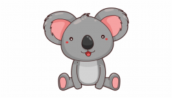 Cute Koala Cartoon Png - Clip Art Library