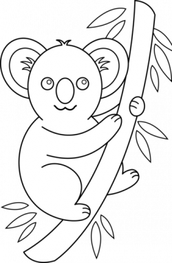 Free Koala Outline Cliparts, Download Free Clip Art, Free ...