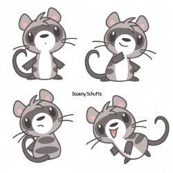 Chibi Long-nosed Short-tailed Opossum by Daieny.deviantart.com on ...