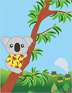 Koala Notebook: Bear Journal Book Ruled Lined Page For Kids ...