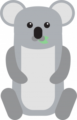 Clipart - Baby Koala