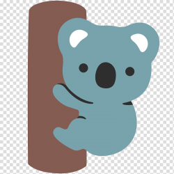 Koala Emojipedia Android Sticker, koala transparent ...
