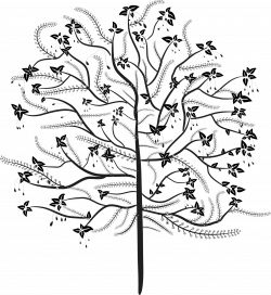 Stylized Tree Drawing at GetDrawings.com | Free for personal use ...
