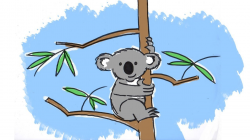 How to draw a cute cartoon Koala - YouTube | I love koala ...