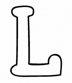 Clipart l lettering clipart letter l pencil and in color lettering ...