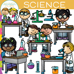 Science Lab Clip Art , Images & Illustrations | Whimsy Clips