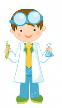 Scientist Boy by JWIllustrations | tazas | Science clipart ...
