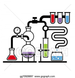 EPS Vector - Chemistry laboratory infographic set 3. Stock ...
