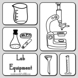 Lab Equipment Clipart , Pictures of Botany Tools, Different ...