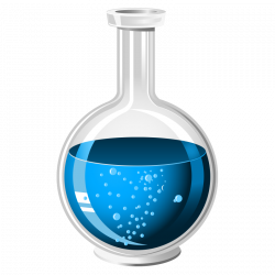 Laboratory flask Chemistry Erlenmeyer flask Clip art - Medical ...
