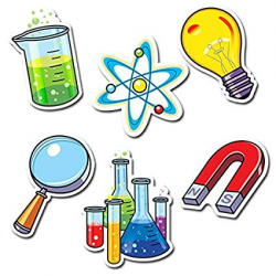 Creative Teaching Press 6-Inch Designer Cut-Outs, Science Lab (3875)