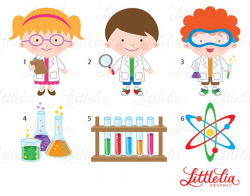 Science clipart - scientist clipart - 15044 | Products ...