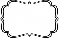 Label Clipart Black And White | World of Label