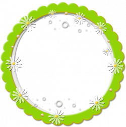 Cute PNG Round Daisy Frame | Boardes | Pinterest | Rounding ...