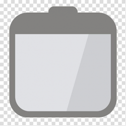 IOS style flat icons, Flat_Trash, gray label template ...