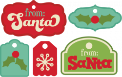 Christmas Tags SVG cutting files