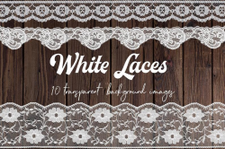 White Lace Borders Clipart, Floral Lace Borders, Wedding Digital Borders,  High Resolution Scans Of Real Laces, Lace Overlays, BUY7FOR10