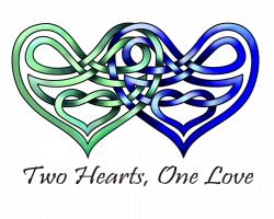 Two Hearts by KnotYourWorld.deviantart.com on @DeviantArt | Celtic ...