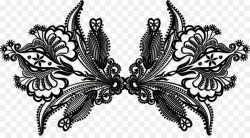 Butterfly Black And White clipart - Lace, Ribbon, Butterfly ...