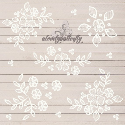 Wedding clipart, rustic clipart, shabby chic wedding, lace ...