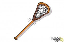 How to Draw a Lacrosse Stick