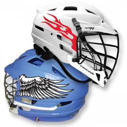 Lacrosse Wings | Lacrosse Helmet Decals | Pro-Tuff Decals