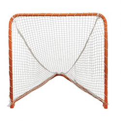 STX Lacrosse Folding Backyard Lacrosse Goal, Orange, 4 x 4-Feet