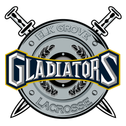 Elk Grove Gladiators Lacrosse new crest looking logo design. Good ...