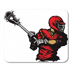 Amazon.com : VANKINE Mouse Pads Stick Lacrosse Player ...