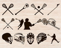 Lacrosse clipart | Etsy