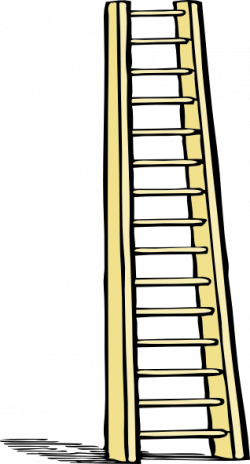 Ladder Plain Clip Art at Clker.com - vector clip art online, royalty ...