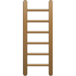 Ladder (flat) clipart, cliparts of Ladder (flat) free ...
