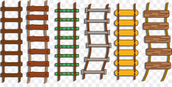 Ladder Cartoon clipart - Ladder, Illustration, Rope ...