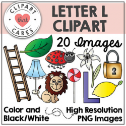 Letter L Alphabet Clipart by Clipart That Cares