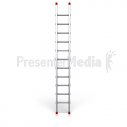 Metal Ladder Standing Upright - Home and Lifestyle - Great ...