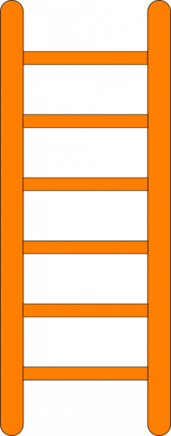 Orange Ladder Clip Art at Clker.com - vector clip art online ...