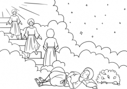 Jacob's Ladder Dream coloring page | Free Printable Coloring ...