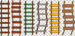 Rope Ladder Stairs Repstege PNG, Clipart, Book Ladder ...
