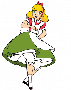 Penny Gadget as Alice twirling by Darthranner83 on DeviantArt