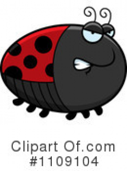 Angry Ladybug Clipart #1 - 9 Royalty-Free (RF) Illustrations