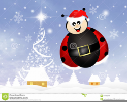 Christmas Ladybug Clipart | Free Images at Clker.com ...