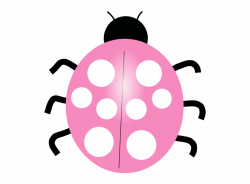 Pink Ladybug Clip Art - Clipart Of Different Color Ladybugs ...