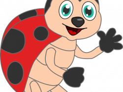 Cartoon Ladybug Clipart 5 - 1300 X 975 | carwad.net
