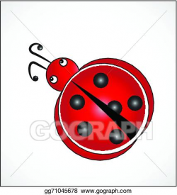Vector Illustration - Ladybug symbol of good luck logo. EPS ...