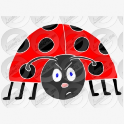 Free The Grouchy Ladybug Clipart Cliparts, Silhouettes ...