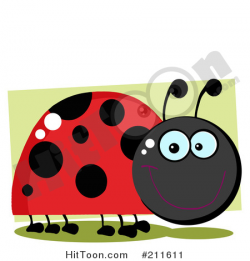 Ladybug Clipart #211611: Smiling Happy Ladybug by Hit Toon