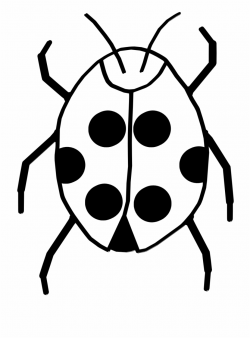 Images For Ladybug Clip Art Black And White - Bug Clipart ...